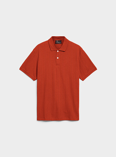 Le polo jersey travaill&eacute;