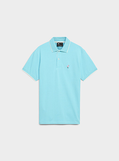 Le polo piqu&eacute; broderie estivale