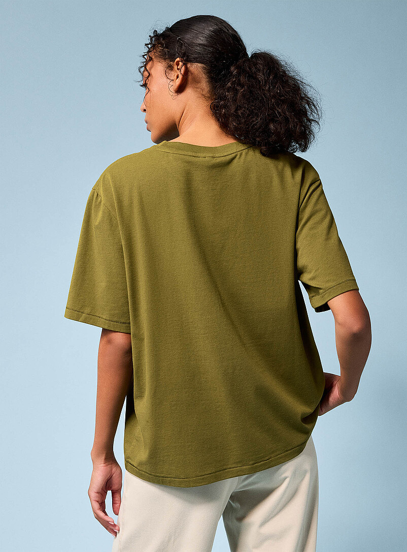 Oversized stretch cotton T-shirt product image 2