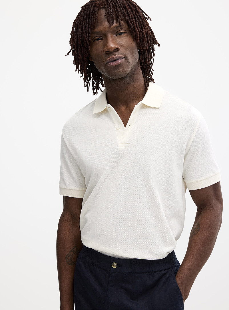 Minimalist Piqué Polo Standard Fit