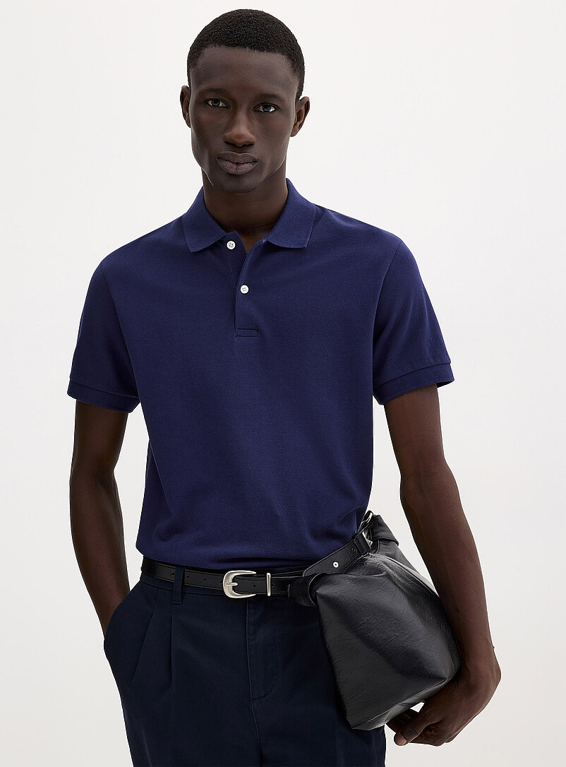 Minimalist Piqué Polo Standard Fit