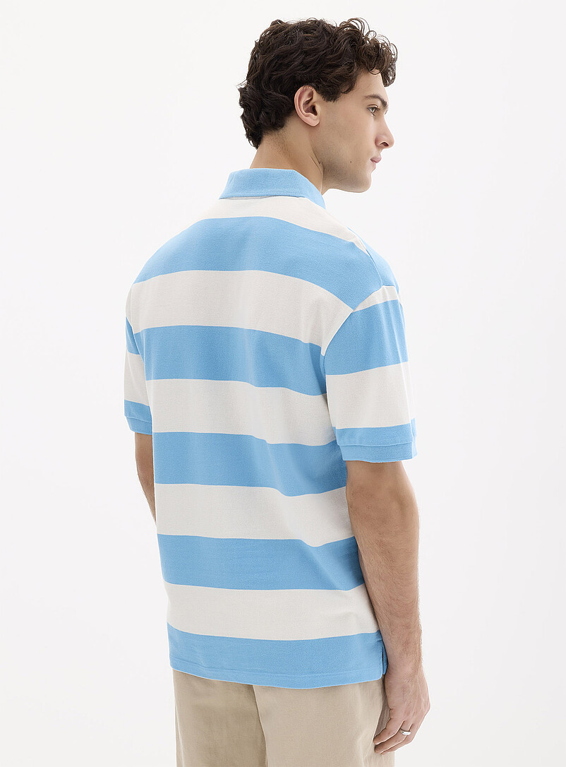 Club-stripe piqué polo Standard fit product image 3