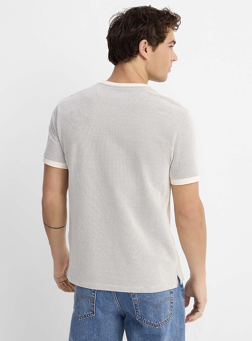 Embossed honeycomb T-shirt Standard fit product image 2