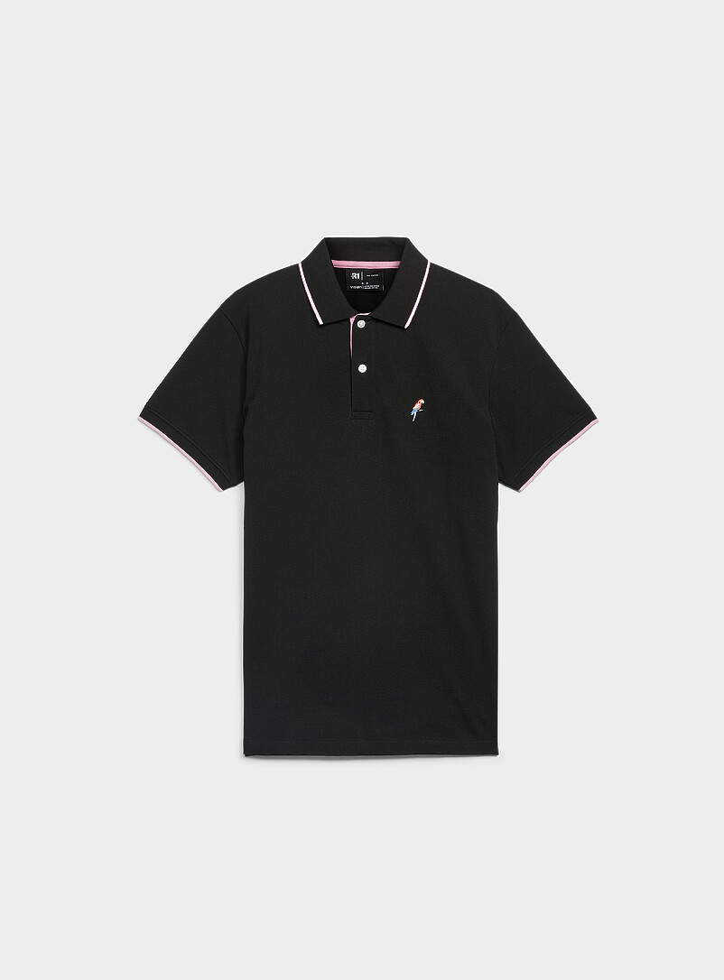 Summer Embroidery Piqué Polo