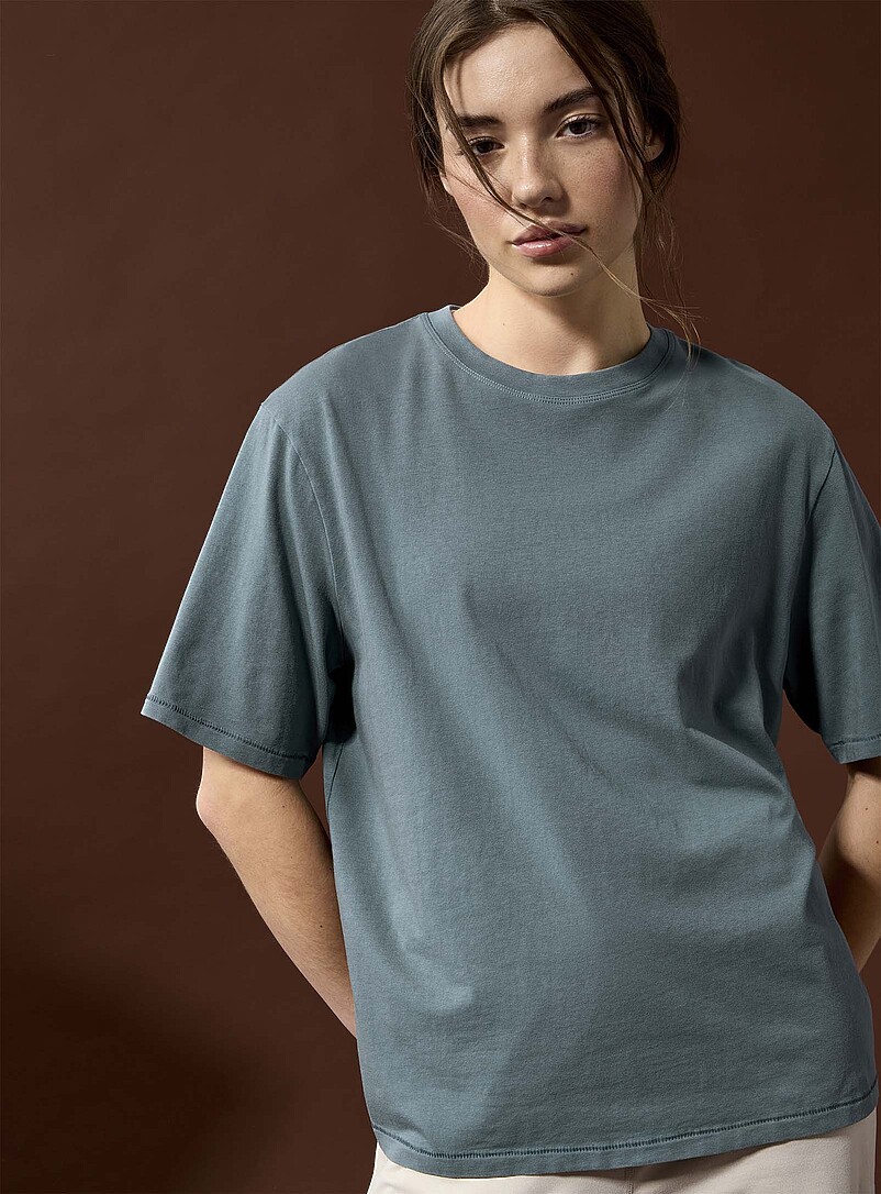 Faded Boxy Loose T-Shirt