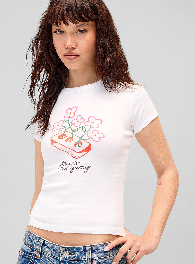 Fleurir Anyway T-shirt Women in the Studio Collection product image (primary)