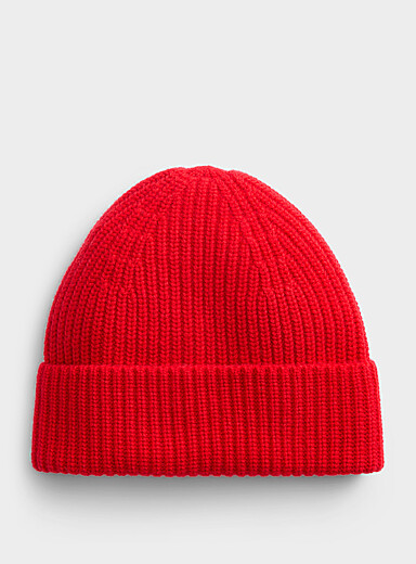 La tuque tricot c&ocirc;tel&eacute; pur cachemire