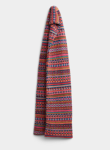 Thought - Reversible Scarf in Multi – Imelda