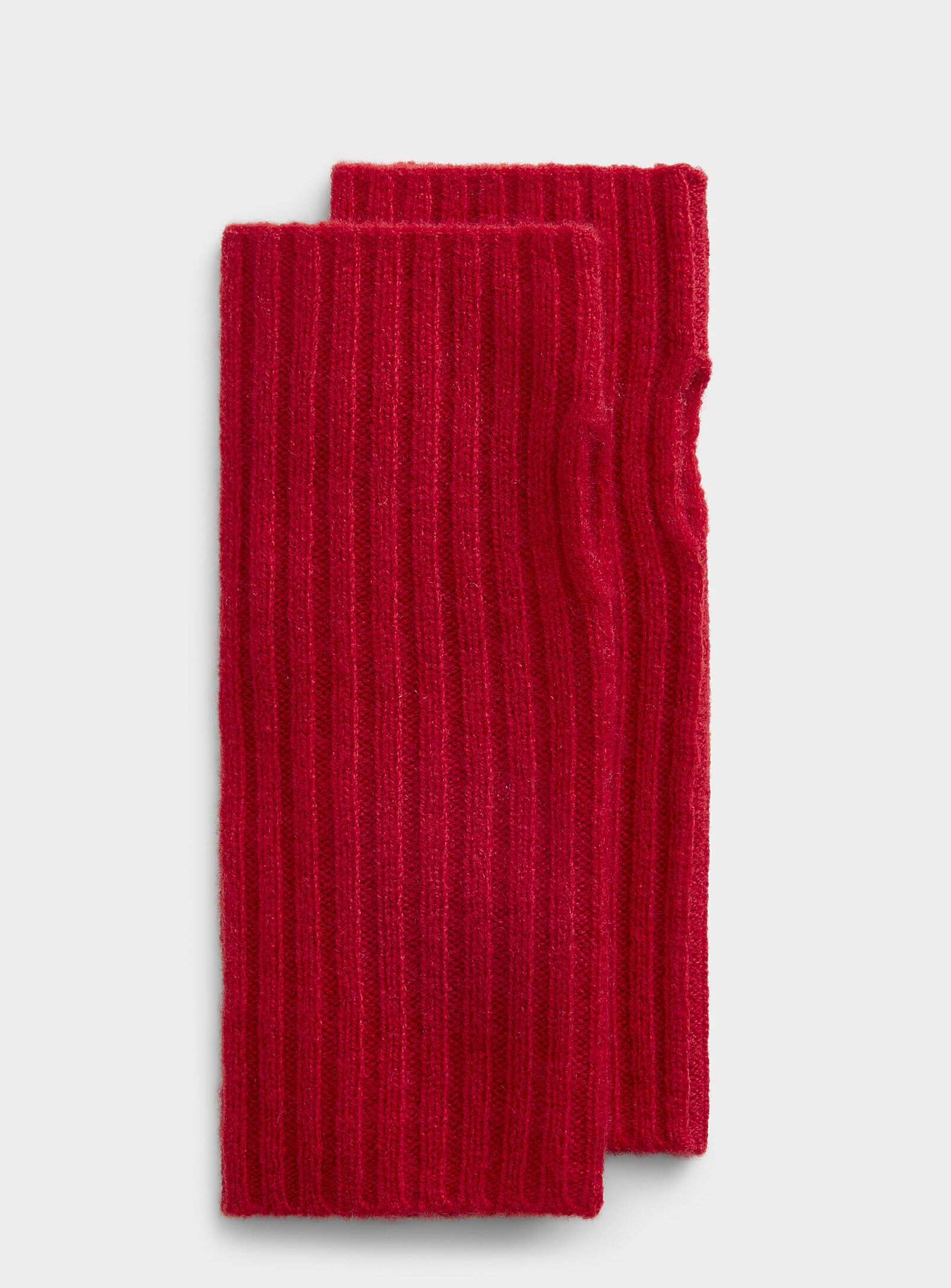 Le chauffe-poignet uni pure laine