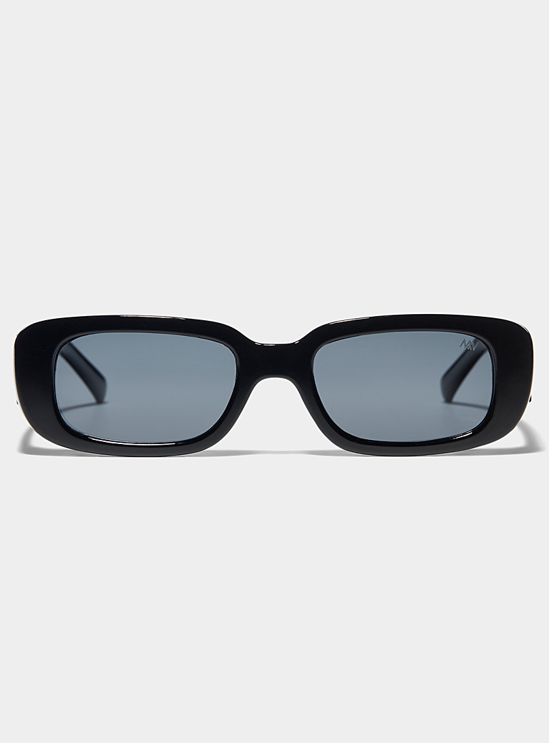 Matt & Nat Black Kiin rectangular sunglasses for women