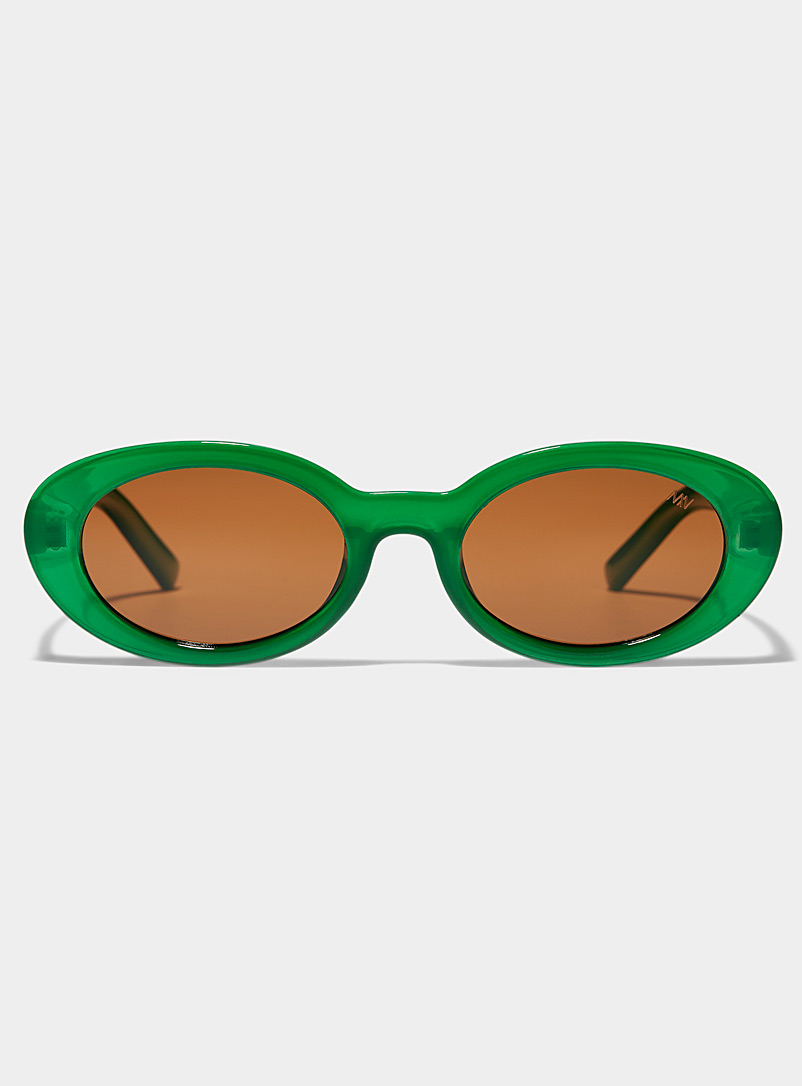 Matt & Nat Kelly Green Miela oval sunglasses for women