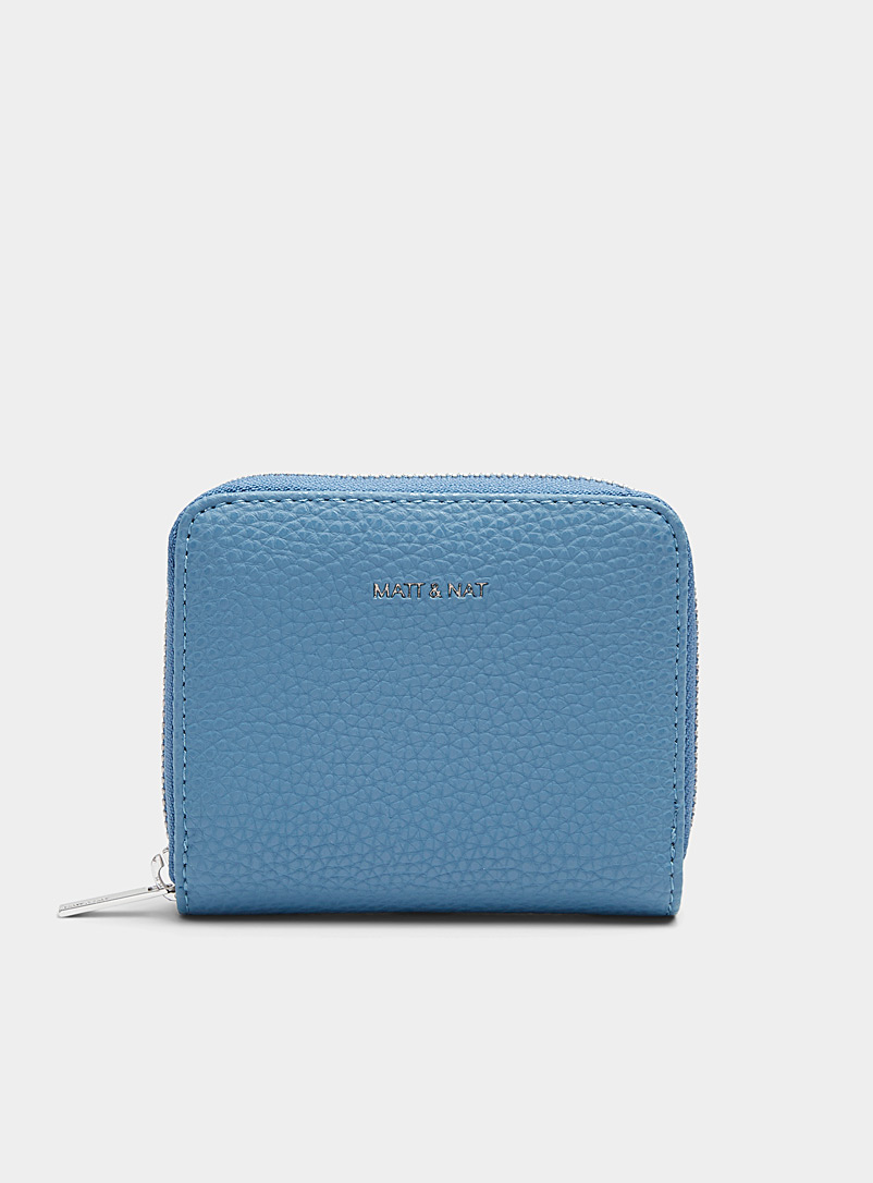 Matt & Nat Dark Blue Rue mini wallet for women
