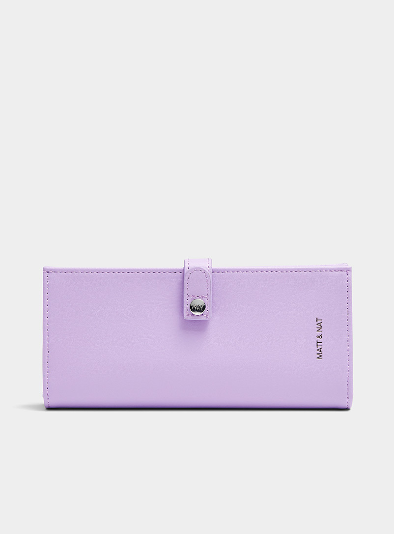 Matt & Nat Mauve Sosi bi-fold wallet for women