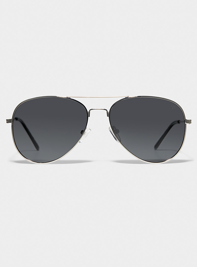 Matt & Nat Black Sadie aviator sunglasses for men