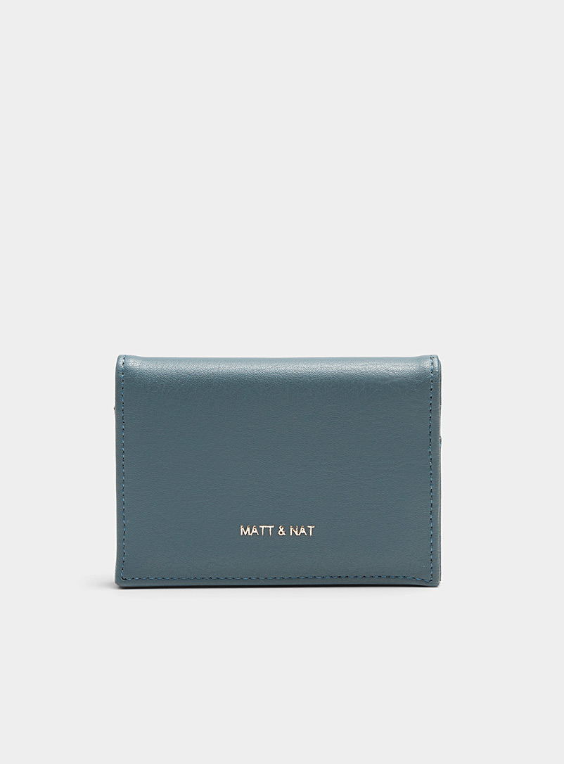 Matt & Nat Grey Liz bi-fold cardholder for women