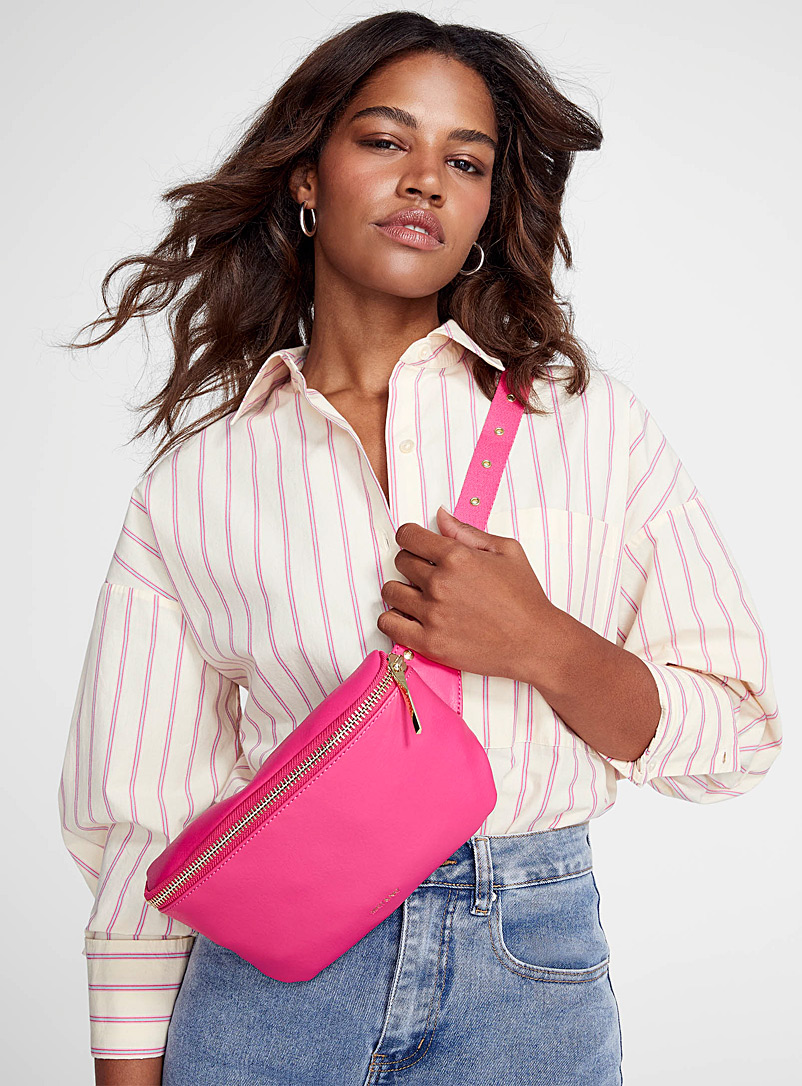 Matt & Nat Medium Pink Vie belt bag for women