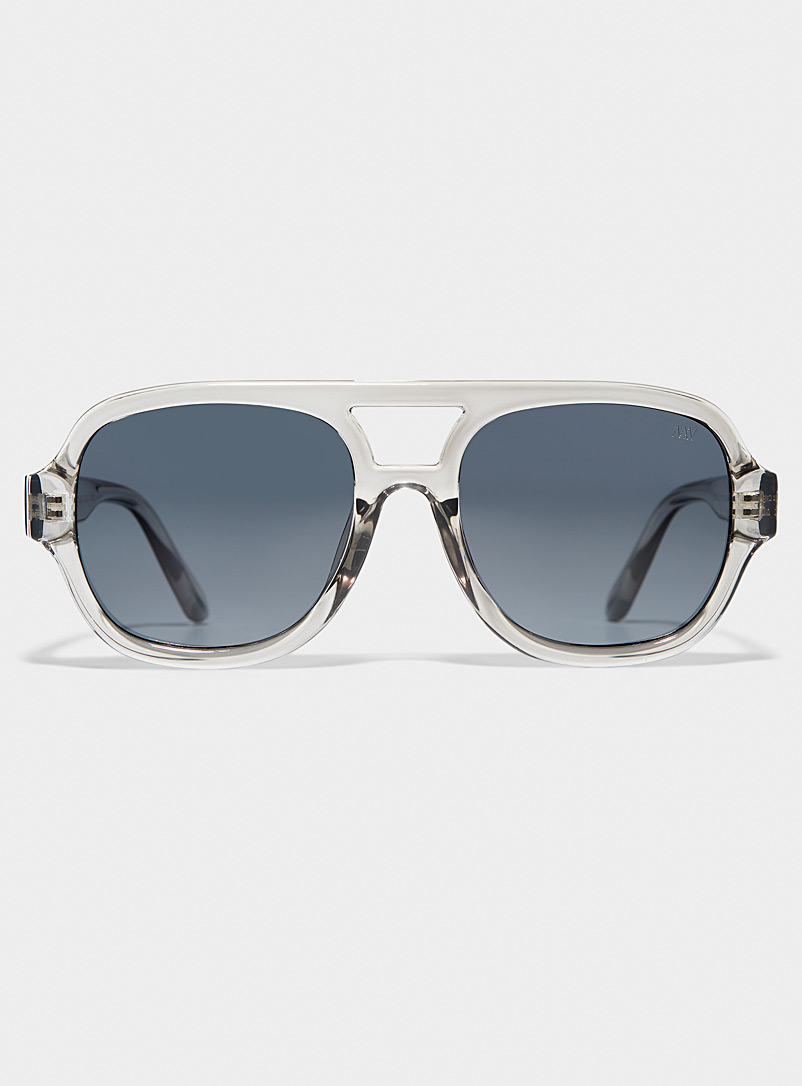 Matt & Nat Assorted grey Choi aviator sunglasses for men