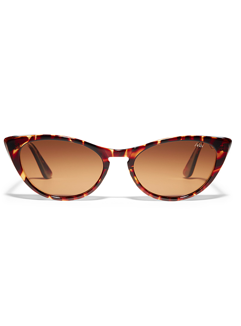 Matt & Nat Light Brown Amara cat-eye sunglasses for women