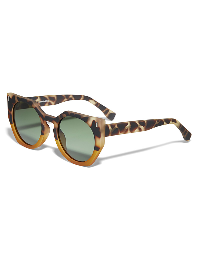 Matt & Nat Medium Brown Mule sunglasses for women