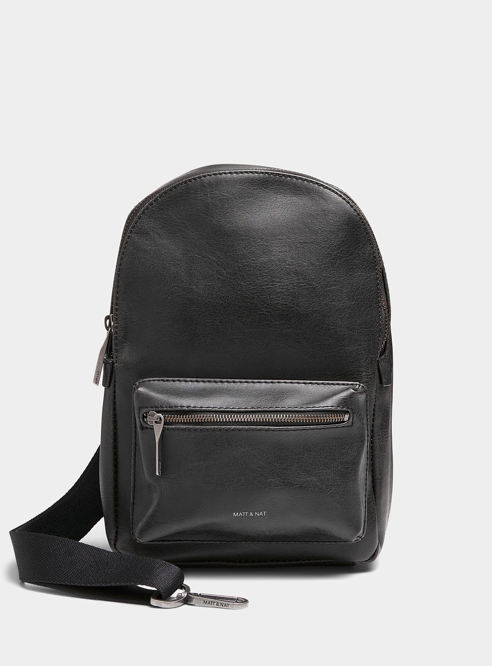 Matt & Nat Voas Shoulder-strap Backpack In Black