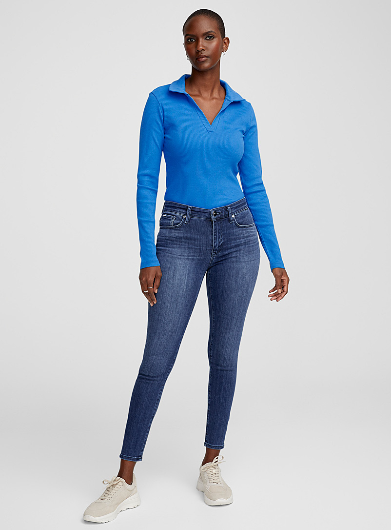 Mavi: Le jean très ajusté Tess bleu moyen Bleu moyen-ardoise pour femme