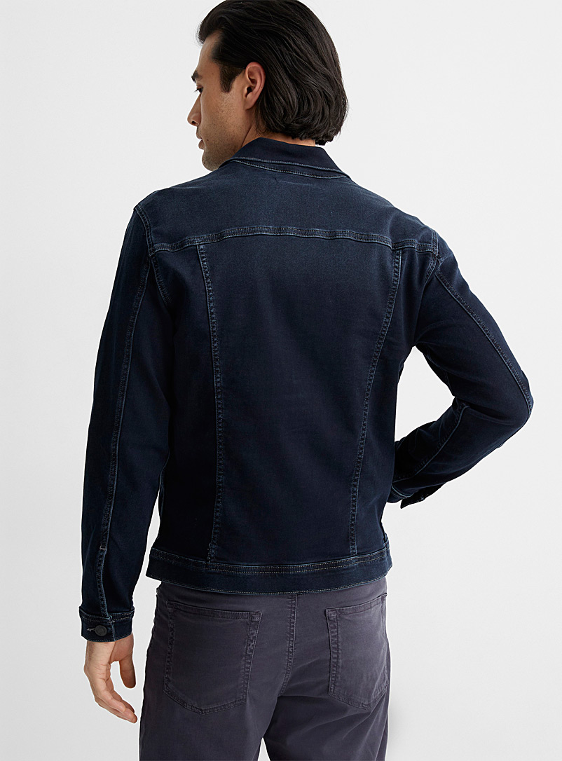 Mavi: La veste de jean tricot cendré Gris pour homme
