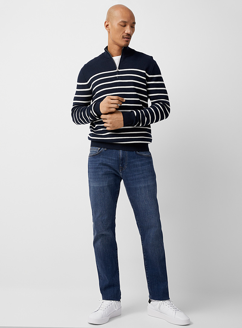 Marcus dark blue jean Straight, slim fit | Mavi | Shop Men's Straight ...
