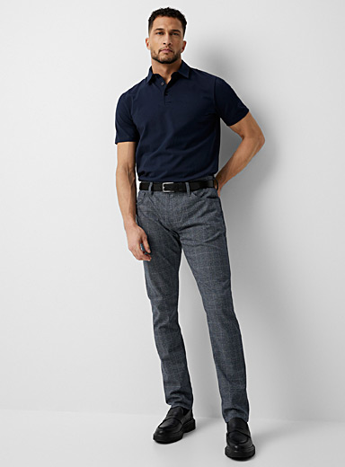 Mavi Men's Johnny Regular Rise Slim Leg Chino Pants, Black Sateen Twill 33  x 30 at  Men's Clothing store