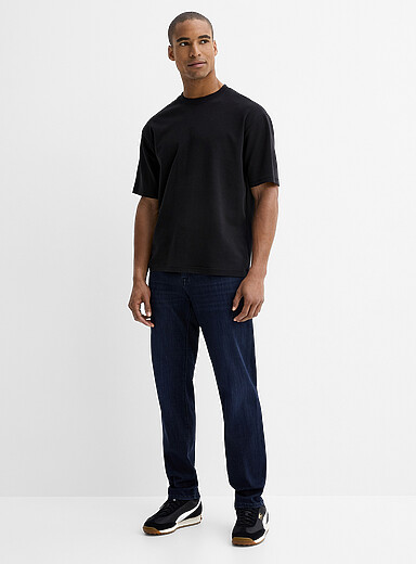 Deep-blue Steve jean <b>Tapered fit</b>