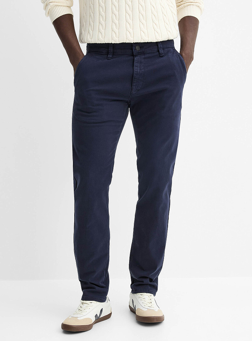 Mavi: Le chino Milton <b>Coupe &eacute;troite</b> Taupe pour homme