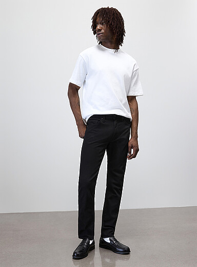 Deep black Jake jean <b>Slim fit</b>