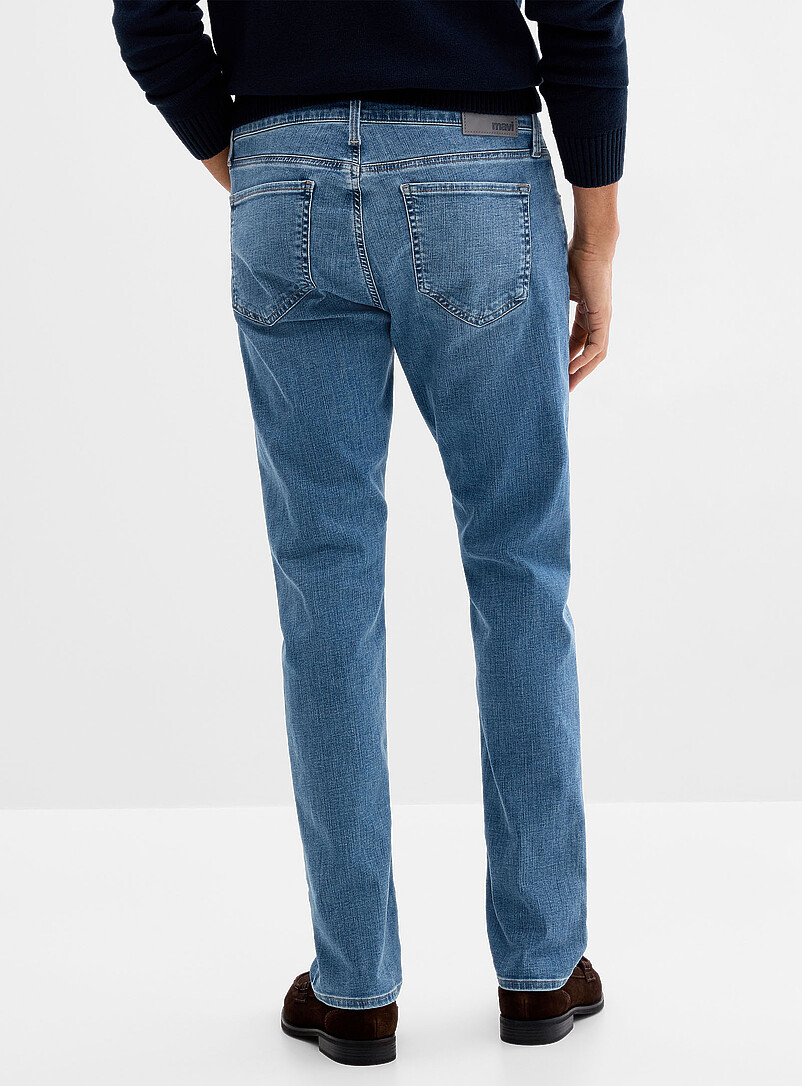 Mavi: Le jean bleu Jake <b>Coupe &eacute;troite</b> Bleu pour homme