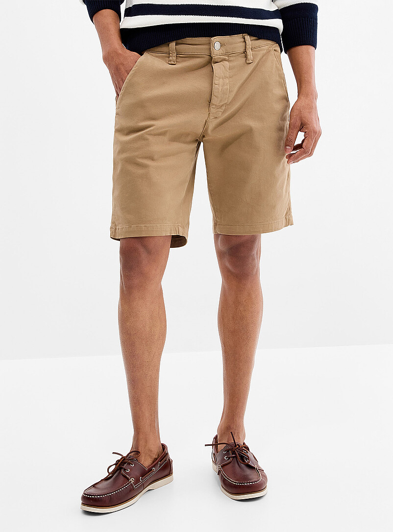 Mavi Honey/Camel Jacob chinos Bermudas for men