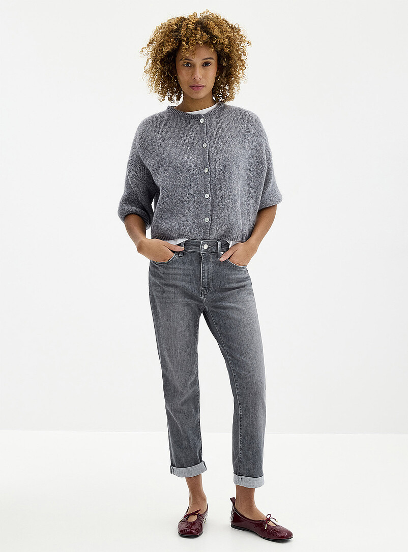 Kathleen Rolled-Hem Jean Fit: Slim Boyfriend Leg, Mid-Rise Waist