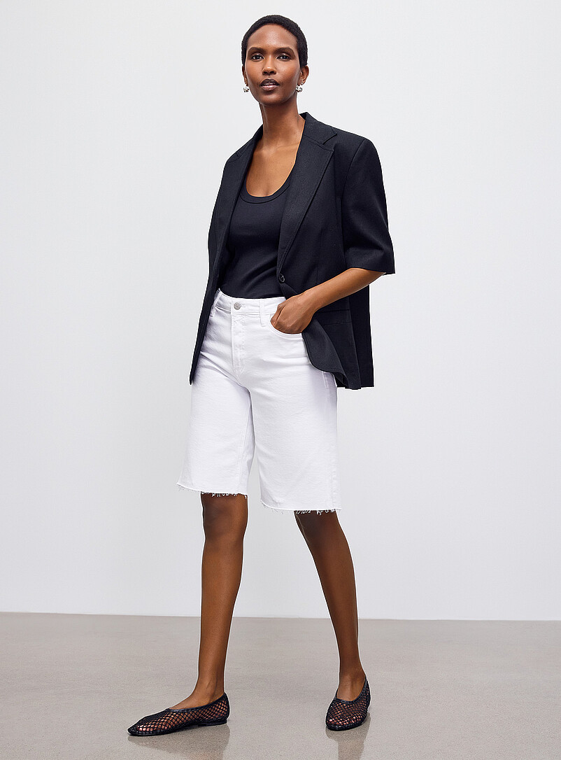 Erika Faded Jort Fit: Wide Leg, Mid Rise