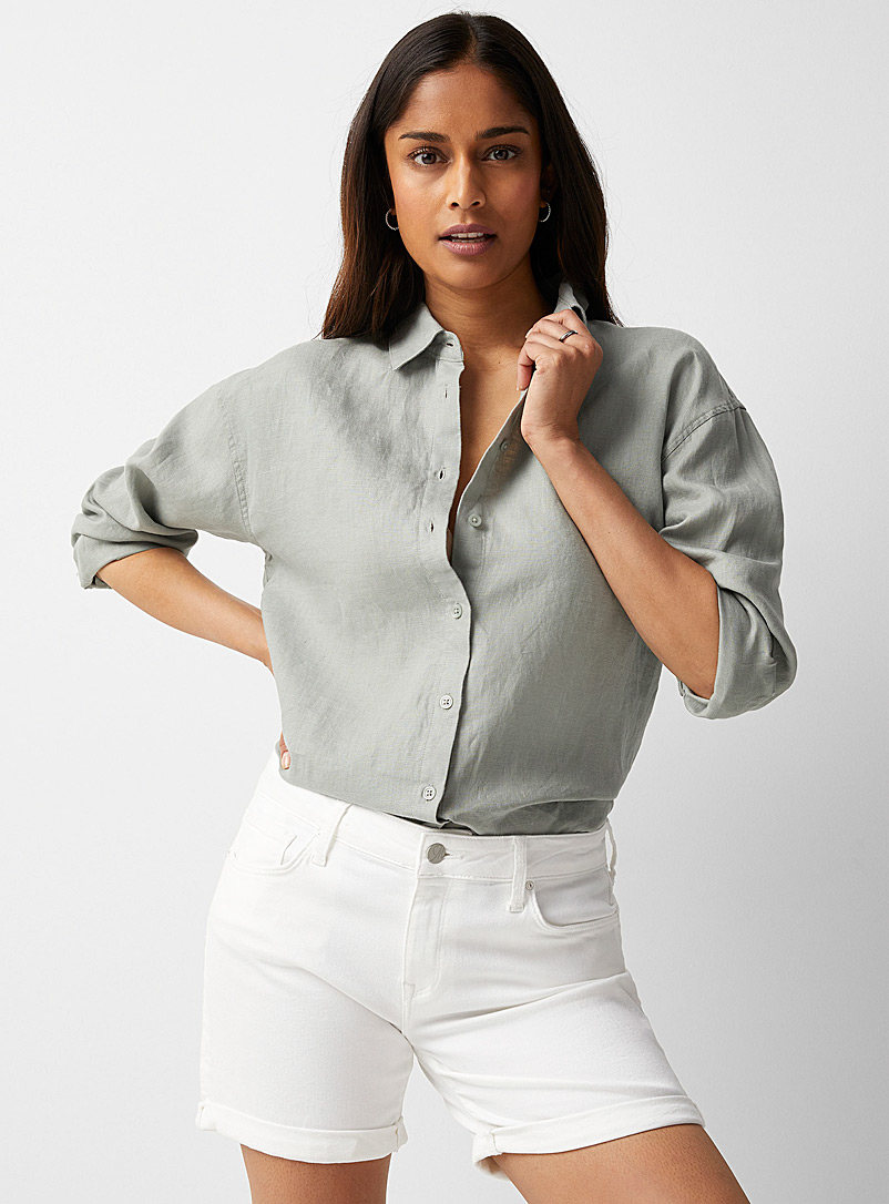 White Pixie rolled short | Mavi | Shop 