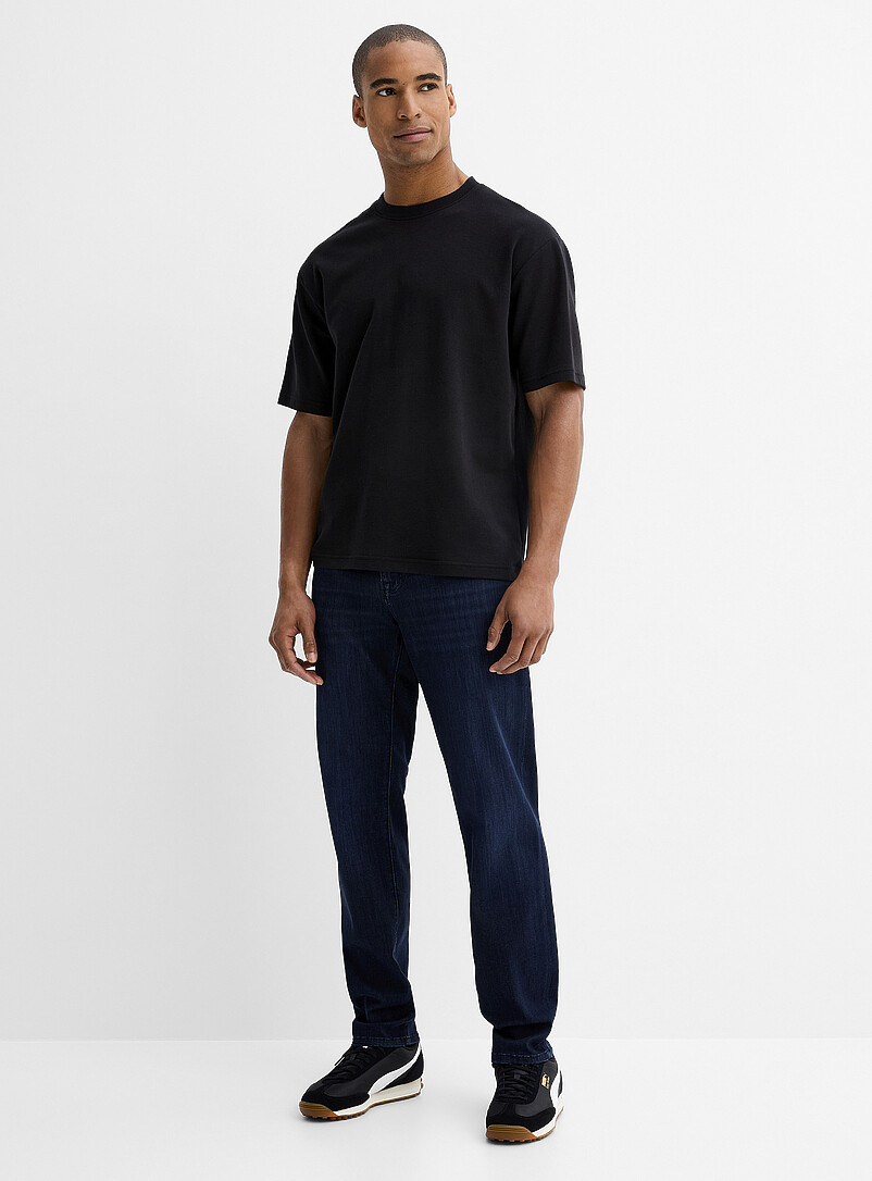 Deep-Blue Steve Jean Tapered Fit