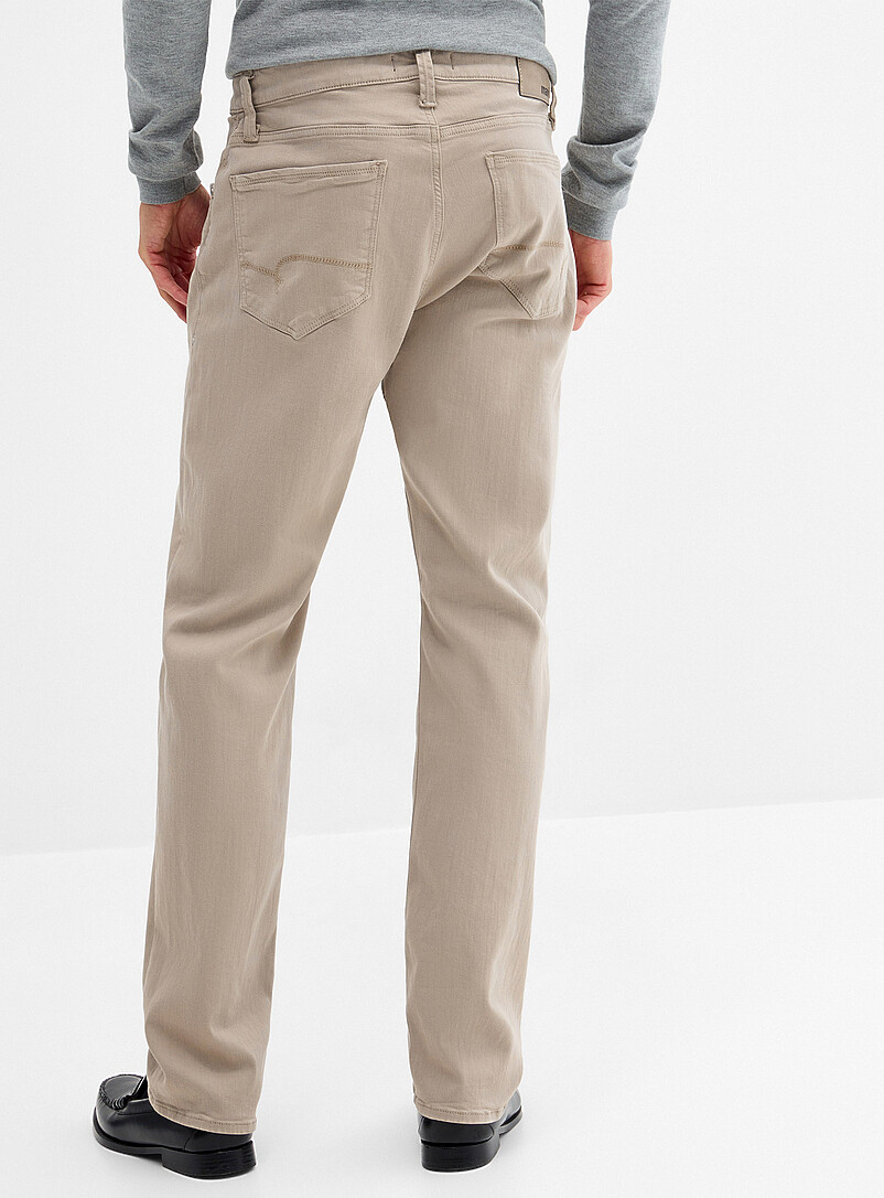 Marcus taupe jean Straight, slim fit product image 3