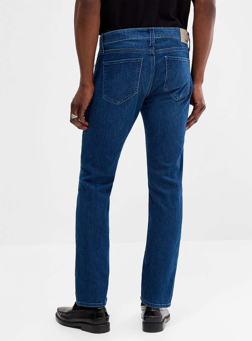 Marcus blue lightweight jean Straight, slim fit product image 3