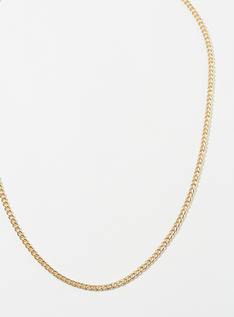 Le 31 Gold Long chain necklace for men