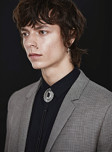 Le bolo western effet cuir