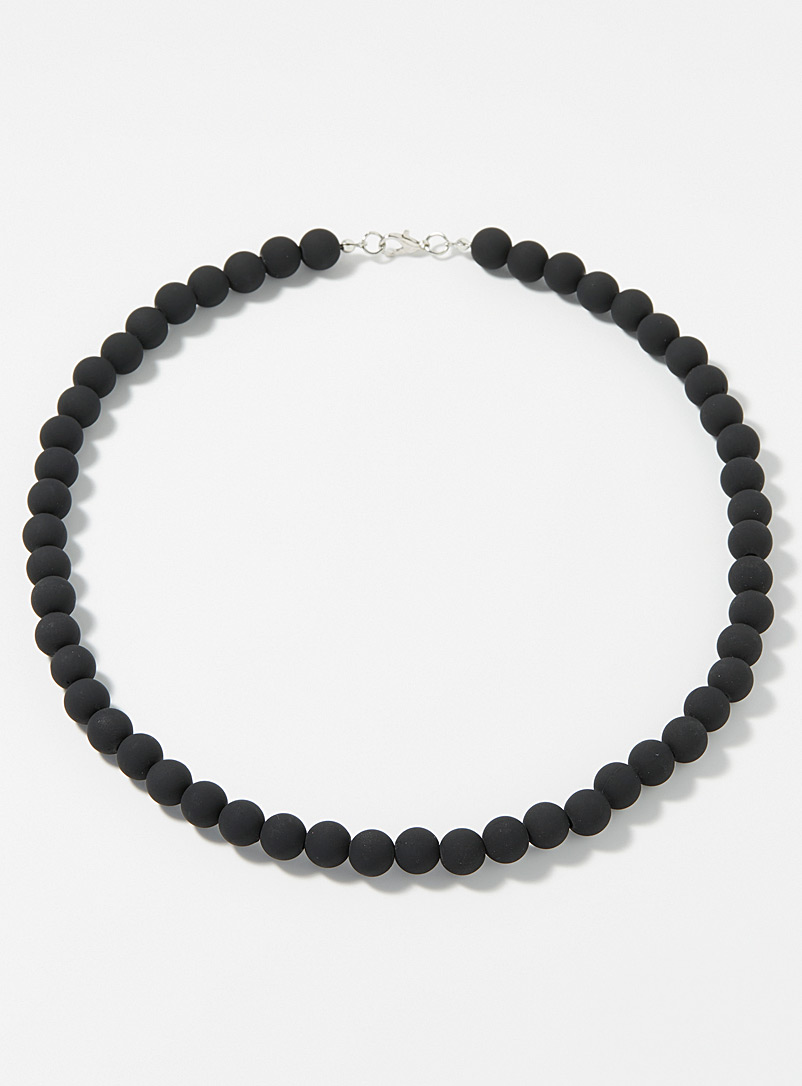 Le 31: Le collier de perles Noir pour homme