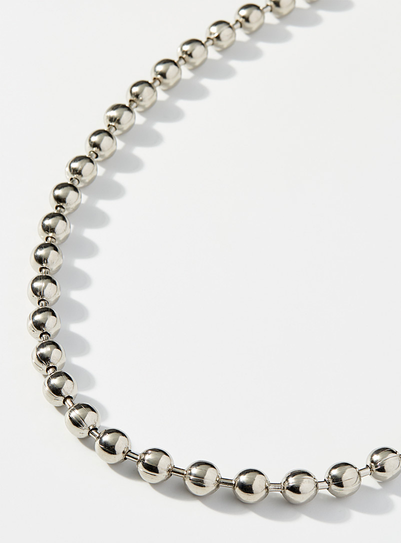Large bead necklace | Le 31 | Men's 