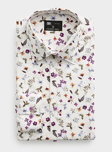 La chemise fleurs de la for&ecirc;t <b>Coupe moderne</b>