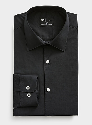 La chemise extensible unicolore <b>Coupe standard</b>