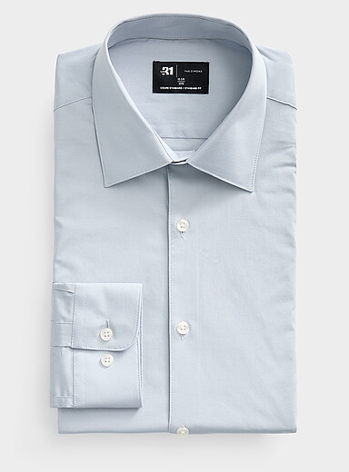 La chemise extensible unicolore <b>Coupe standard</b>
