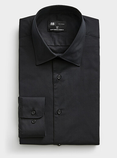 La chemise extensible coton bio <b>Coupe moderne</b>