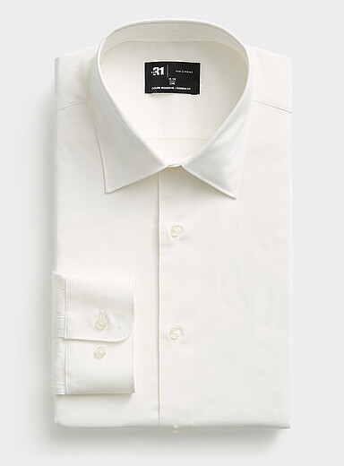 Stretch organic cotton shirt <b>Modern fit</b>