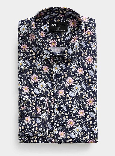 La chemise fleurs sauvages <b>Coupe moderne</b>