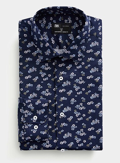Floral-print shirt <b>Comfort fit</b>